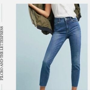 New Anthropologie Pilcro and the Letterpress Script Style Jeans, Size 26